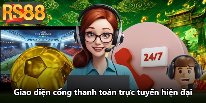 Giao diện cổng thanh toán trực tuyến hiện đại Giao diện cổng thanh toán trực tuyến hiện đại