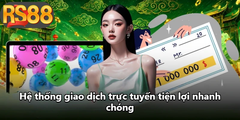 Hệ thống giao dịch trực tuyến tiện lợi nhanh chóng